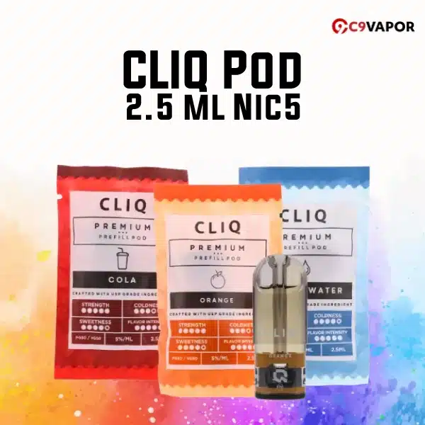 หัว cliq pod 2. 5 ml nic5
