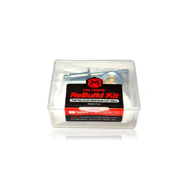Coil Master ReBuild Kit for PnP-TM1 0.6ohm Ni80 Mesh Coil
