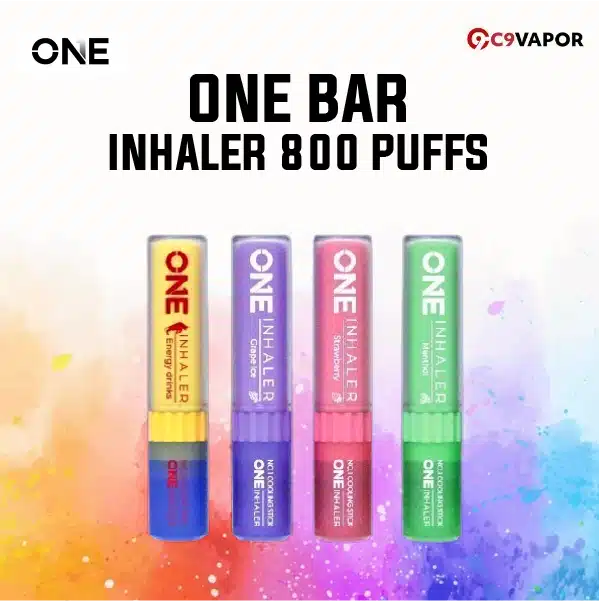 One bar inhaler 800 puffs