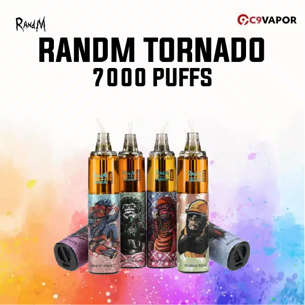 Randm tornado 7000 puffs
