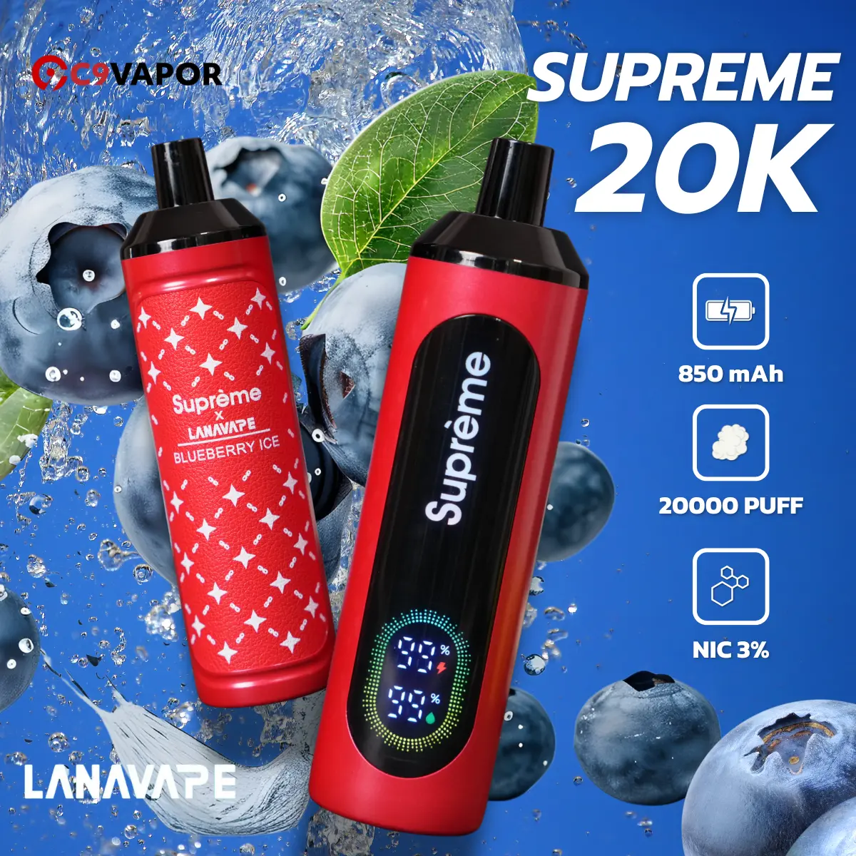 Lanavape Supreme 20K